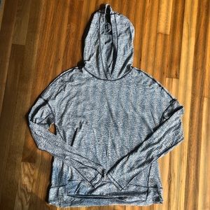 Lululemon lightweight sweatshirt with hood!